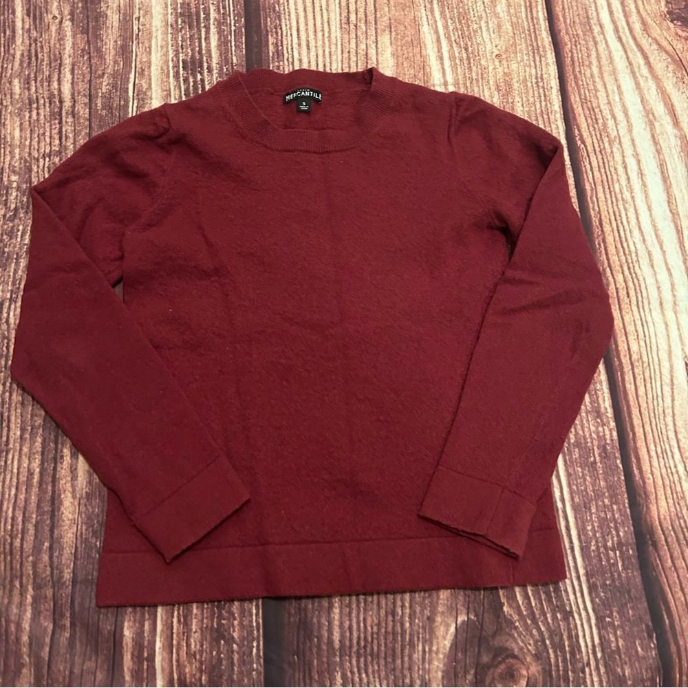 Women’s J.Crew Mercantile Red Sweater Size Small